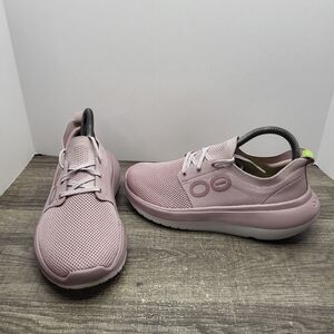 Oofos Oomy Stride Athletic Recovery Shoe Women's Sz 7.5 Sneaker Stardust Pink